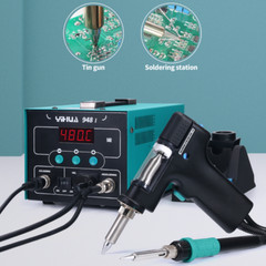 YIHUA 948-I Desoldering Gun Vacuump Pump Solder Suction Soldering Iron Station