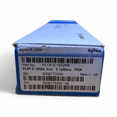 Agilent LC Column PLRP-S 1000A 5µm 2.1 x 50mm PEEK PL1912-1502PK – New