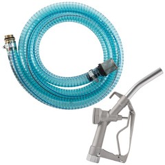 200W Fuel Transfer Pump Electric Diesel Kerosene Pump 12V DC 10GPM Nozzle Hoses