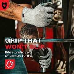 Professional Cut Resistant Work Gloves for Men and Women with Firm Grip and W…