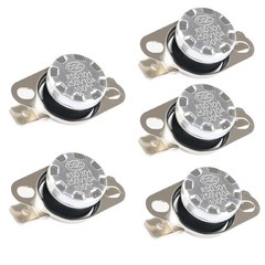 5Pcs KSD301 N.C 100°C Thermostat Temperature Thermal Control Switch 10A 250V