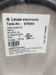 Leuze Electronic cable 678055 new in sealed bag