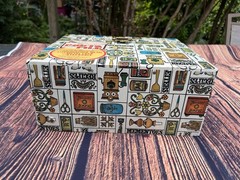 Vintage Metal Ballonoff PORTA FILE Locking Box Storage With KEY