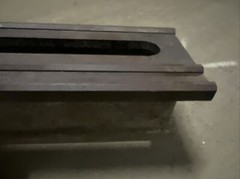 Vintage “The National Supply Co” Toledo Ohio Cast Iron 8’ Lathe Bed