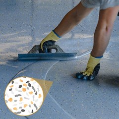 Black, White, Gray Epoxy Flakes – Interior/Exterior