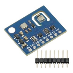 ENS160+AHT21 Air Quality Sensor, CO2, eCO2, TVOC, Temp, Humidity, I2C, SPI