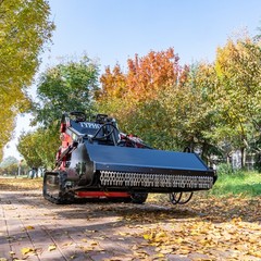 Heavy Duty Flail Mower Attachment for TYPHON STOMP Mini Skid Steer 1450mm