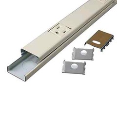 Wiremold WH20GB506TR Tamper Resistant Plugmold Multioutlet System 5′ long – 1 ea