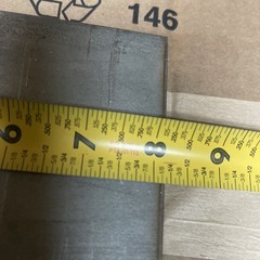 8 Inch Stainless Steel Flat Bar Stock 3/4″ x 4” Rectangular 304 Mill Finish