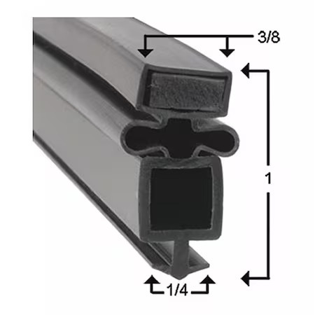 True Manufacturing 810777 Door Gasket, 27-9/32″ X 31″