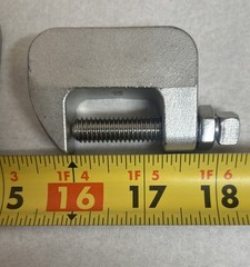 (BOX OF 12) 3/8″ T-316 Stainless Steel CHN Threaded Beam Clamp
