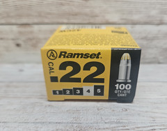 Ramset 42CW .22 Caliber Yellow master shot, triggershot, Hammer shot *10 Boxes*
