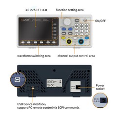 OWON DGE2035/2070 Series Arbitrary Waveform Generator 35MHz/70MHz 300MSa/s