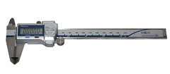 MITUTOYO 6″ DIGITAL CALIPER with CARBIDE on BOTH OD and ID JAWS 500-737-20