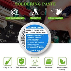 100 Gram Quality Metal Cased Rosin Soldering Flux Paste Solder Welding Grease