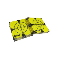 100PCS Reflective Sheet With Triangles 40X40MM Reflective Target Total Station