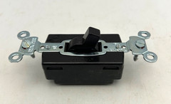 NOS Hubbell 1101 Single Pole Toggle Switch 15A 120-277V AC Flush Side Wire