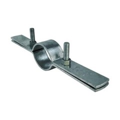 Highcraft 2″in-14″IN PVC Tubing Copper Riser Clamp Pipe Support Galvanized Steel