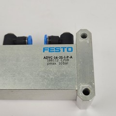 Festo ADVC-16-25-I-P-A Pneumatic Actuator, 5/15″ Shaft Diameter, 15/16″ Stroke