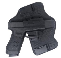DTOM Ultimate Tuck IWB (Inside the Waistband) Hybrid Holster – RH, Black, fit…