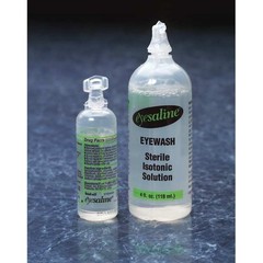 Honeywell 32-000452-0000 Eyesaline, Single Use Eyewash Bottle, 4 Oz, 3 Year