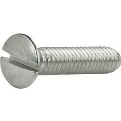 8-32 Slotted Oval Head Countersunk Machine Screws Stainless Steel 18-8 All Sizes