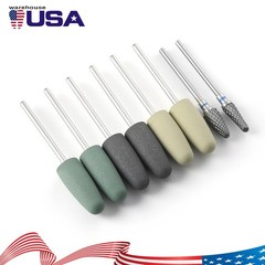 Dental Bur Resin Base Hidden Denture Polishing Acrylic HP for Straight Handpiece