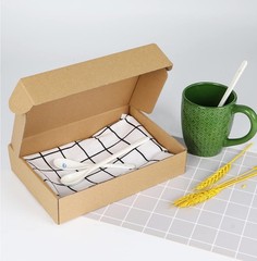 9x6x2 inch Shipping Boxes Bulk 25 Pack Brown Tab Lock Tuck Top Mailer Boxes