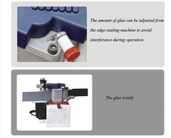 Portable Woodworking Curve Straight Line Manual Edge Banding Machine BR500