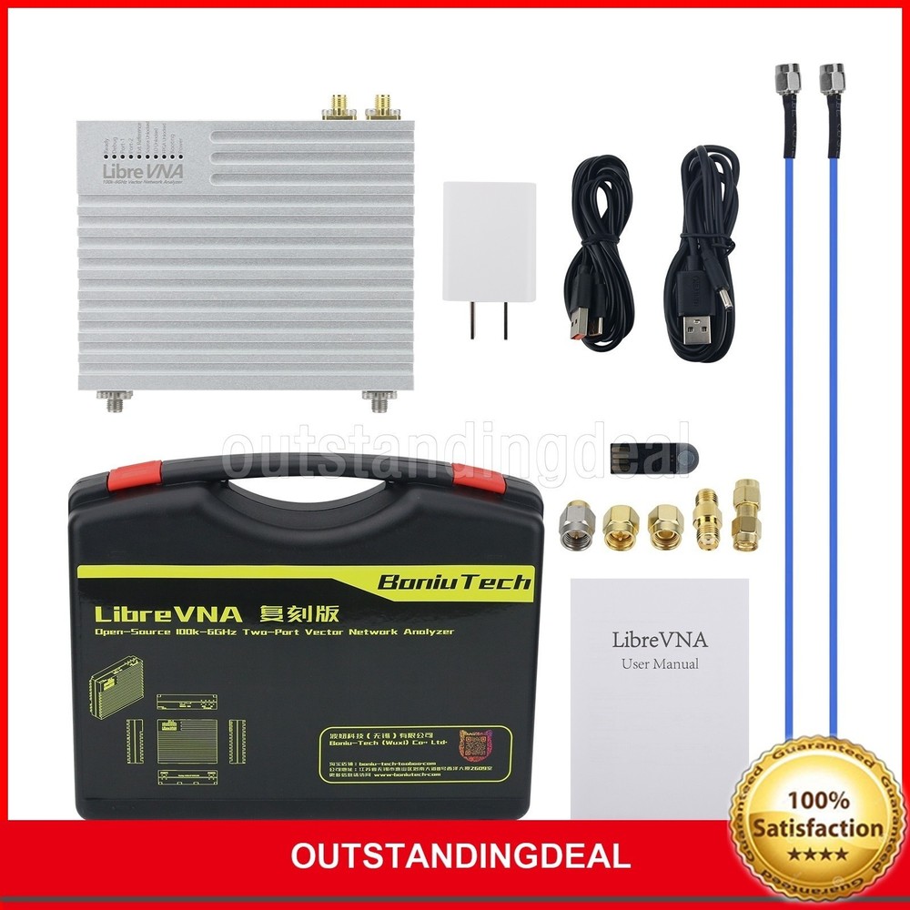 LibreVNA 100kHz-6GHz 2-Port Network Analyzer #iw