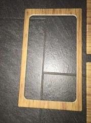 Hubert Full Size Bamboo Melamine Cold Tile – 21″L x 12 3/4″W