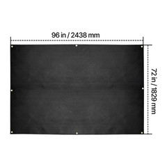 Uimoso 6 x 8FT Silicone-Coated Fiberglass Welding Blanket,Resistant up to 1800°F