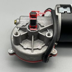 24V High Power Worm Gear DC Geared Motor Self-Locking High Speed Reduction Motor