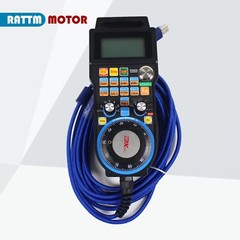 〖USA〗6 Axis 5m Wired Mach3 Handwheel MPG Pendant fo CNC Router Engraving Machine