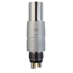 COXO Dental Handpiece Coupler NSK Phatelus Style LED Self Power 6 Pin 4 Hole