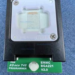 EMMC BGA221 Adapter IC Socket onlyfor T48 Programmer V2.0 Dual Head Probe Holder