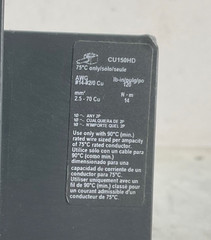 SQUARE D S29433 MOTOR OPERATOR FOR H FRAME BREAKERS 110-130V 500VA MT100/160