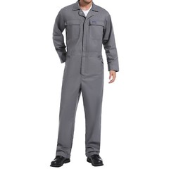HISEA Men’s Long Sleeve Coverall Workwear Jumpsuit Boilersuit Anti-Stain&Wrinkle