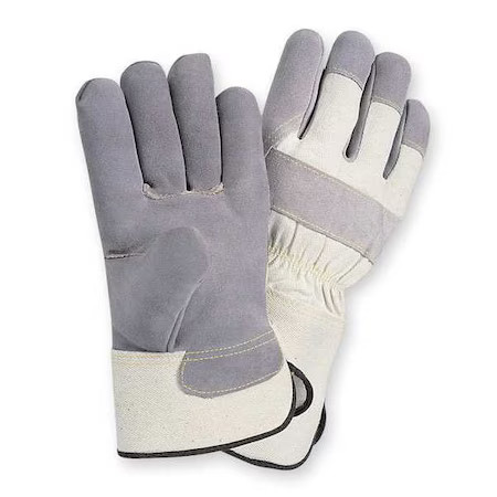 Condor 4Nhc7 Leather Gloves, Cowhide, Gauntlet Cuff, Wing Thumb, Full Finger,