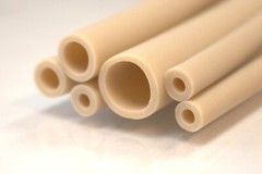 Santoprene 73A Natural Rubber Tubing, 5/8 in ID X 7/8 in OD–50 ft, FDA Tubing