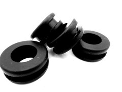 3/4″ Hole Fit Rubber Grommet Bushing For 3/16″ To 5/32″ Thick Panel, Has 1/2″ ID