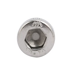 M10x20mm 304 Stainless Steel Left Hand Thread Hex Socket Cap Screw Fastener 2pcs