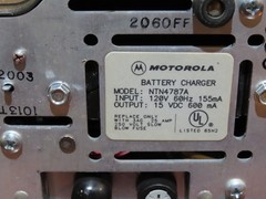 Motorola EXPO Portable Radio Handie Talkie With Charger untested