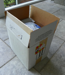 Recyclable Insulated Cooler with Shipping Box ext meas 11.25″L x 9″W x 11.25″H