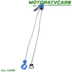 ALL-CARB 10FT Manual Lever Chain Hoist 3/4T 1650 Lbs Capacity Chain Come Along