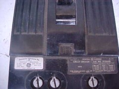 GE TFJ236200 3 Pole 225 Amp 600 V Main Circuit Breaker