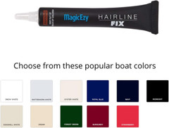 Hairline Fix – (Oyster White) – Gelcoat Repair Kit for Boats -Crack, Scratch, Ch