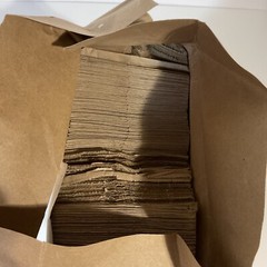 Premium Quality Duro Brown Paper BagS, 2 Pound Kraft FSC Bags 500 Count # 18402