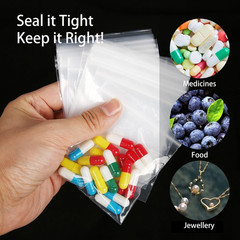 3″ X 4″ Small Plastic Bags, 400Pcs Small Zip Bags for Jewelry | Clear Jewelry Pl