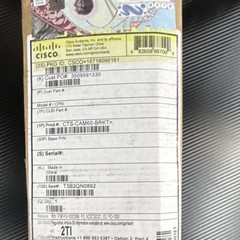 Cisco CTS-CAM60-BRKT Video Conferencing Bracket Conference Room Equipment